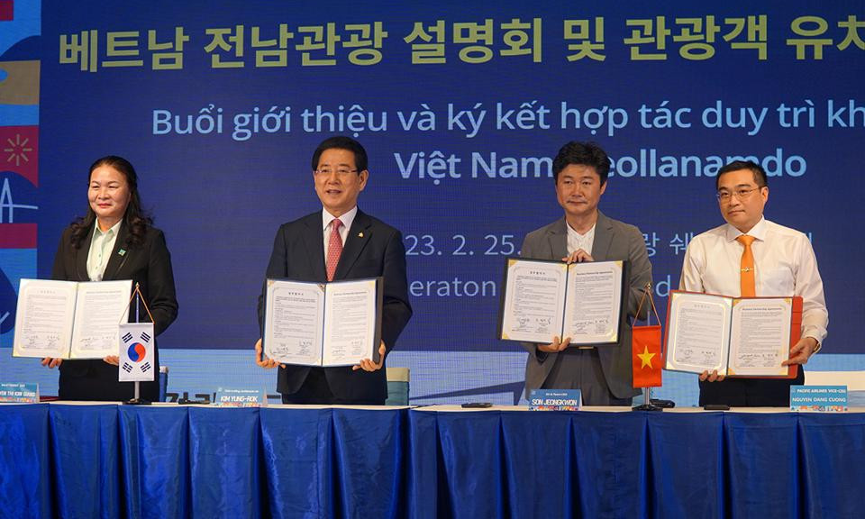 Tỉnh Jeollanam-do của Hàn Quốc miễn Visa cho du khách Việt Nam