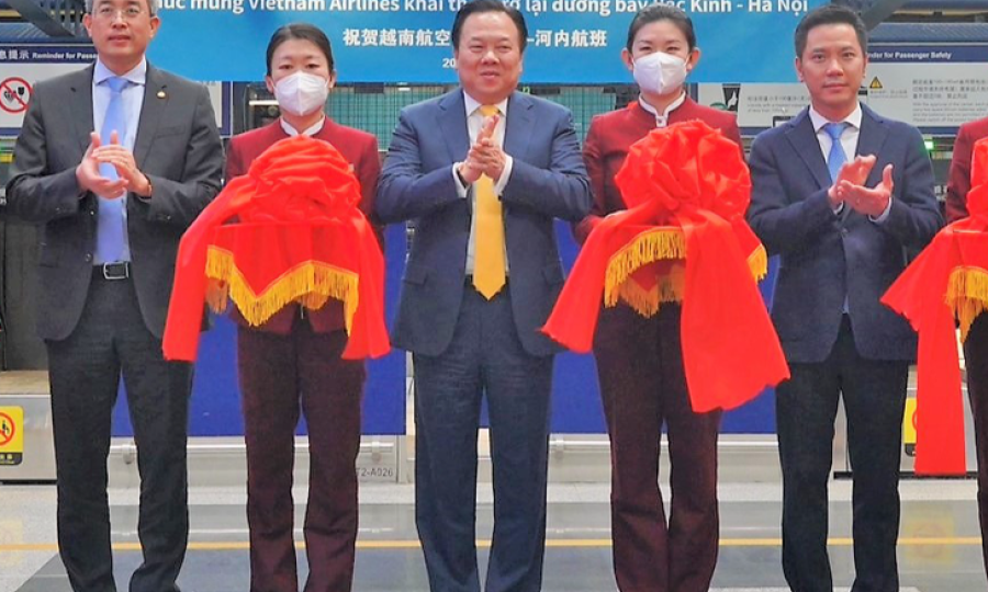 Vietnam Airlines khai thác trở lại đường bay Hà Nội – Bắc Kinh sau ba năm gián đoạn