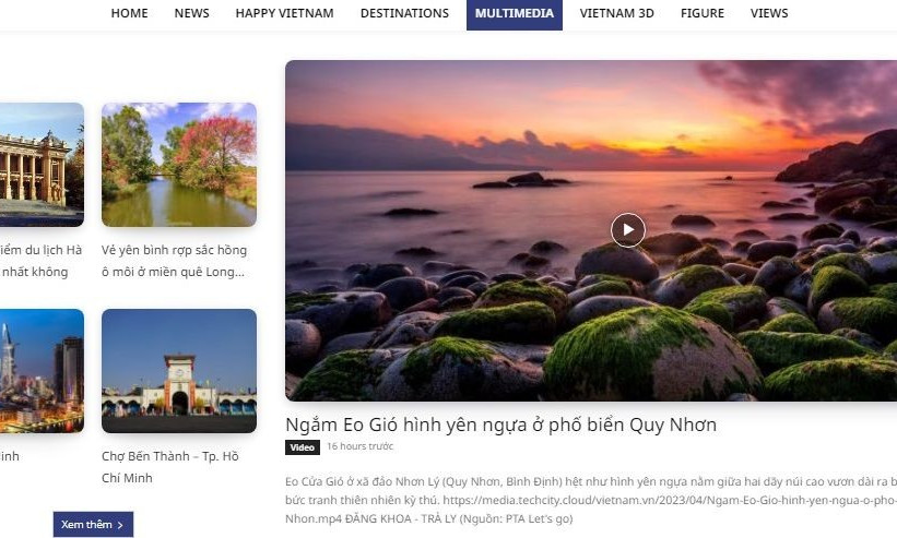Ra mắt nền tảng quảng bá hình ảnh Việt Nam vietnam.vn