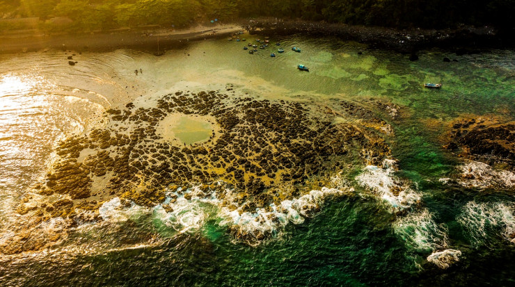 Khám phá miệng núi lửa hàng triệu năm gần bờ Quảng Ngãi - 5