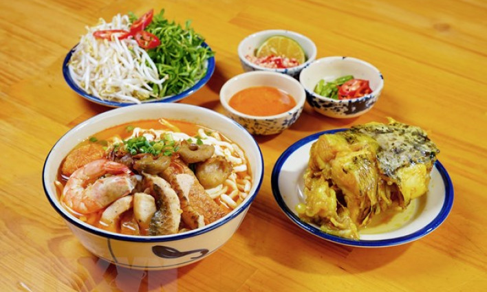 Bún cá cà chơi – tinh túy ẩm thực của người Khmer Nam Bộ