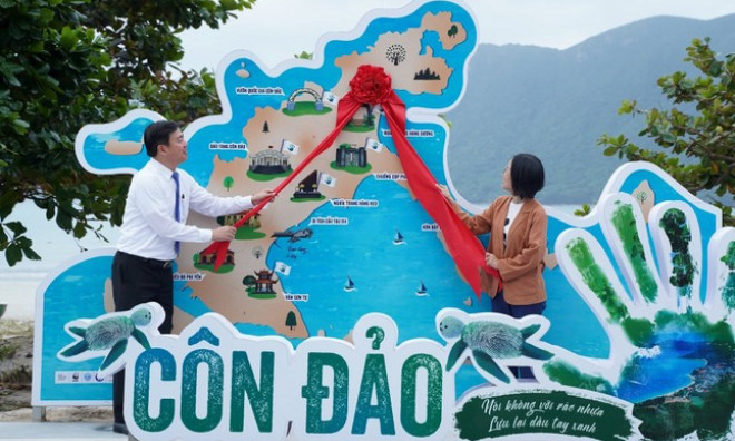 Ra mắt mô hình check-in ‘Du lịch giảm nhựa’ ở Côn Đảo