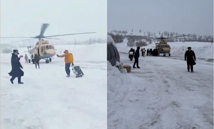Huy động trực thăng cứu hộ khách du lịch mắc kẹt trong tuyết