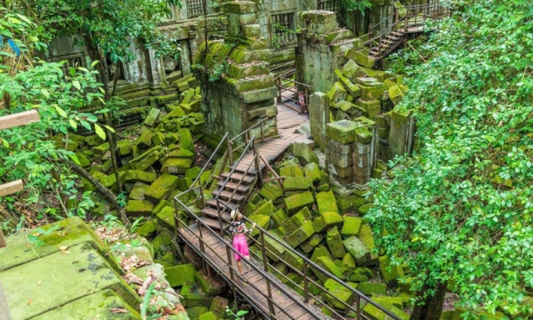 Ngôi đền bị lãng quên hàng trăm năm giữa quần thể Angkor