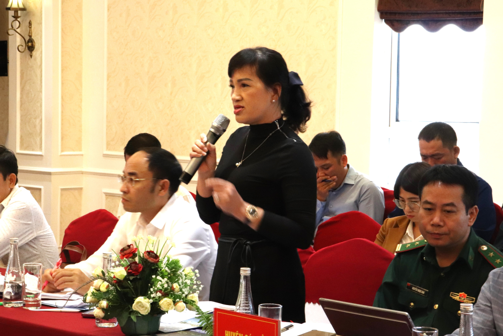 Các đại biểu đưa ra một số giải pháp về việc hợp tác, quản lý giữa hai bên.