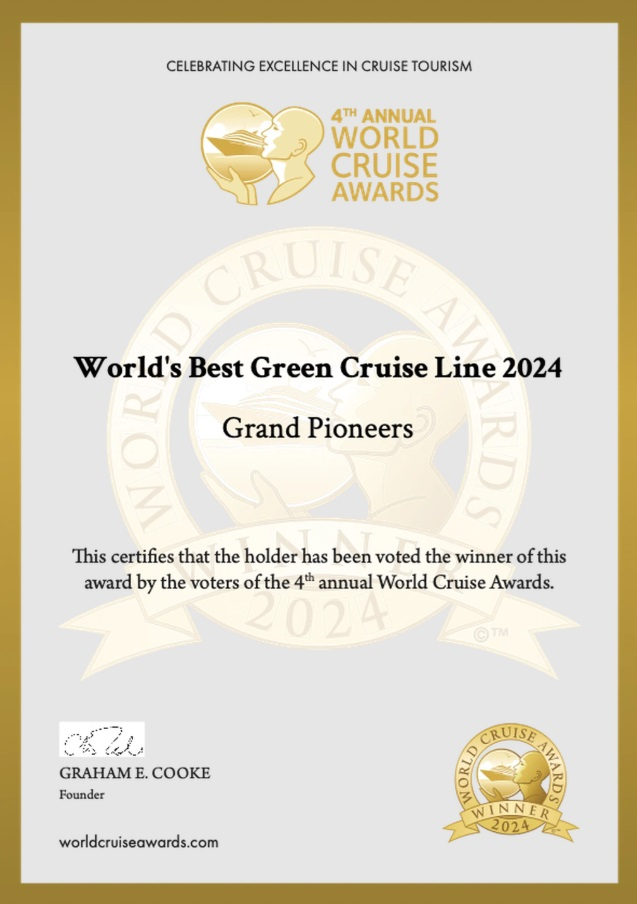 Grand Pioneers chiến thắng giải thưởng