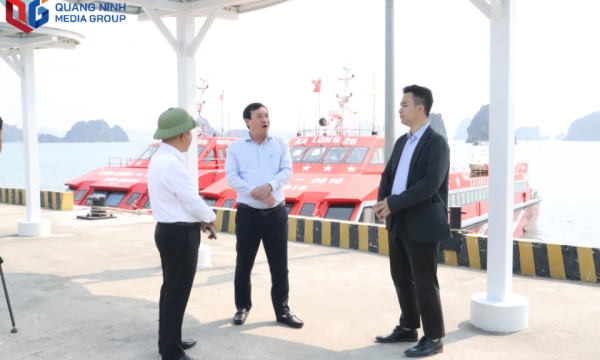 Sẵn sàng đưa tuyến tham quan vịnh Bái Tử Long vào hoạt động