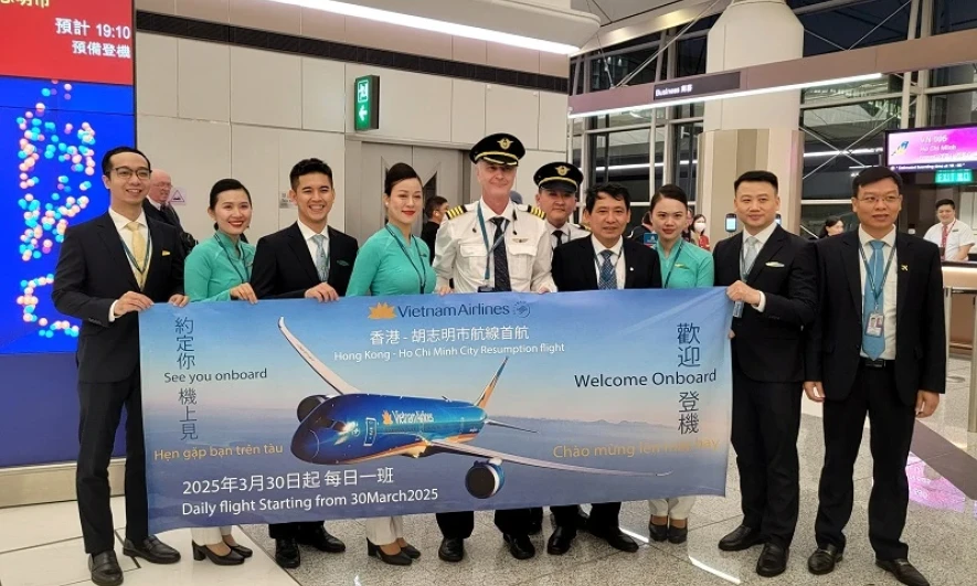 Đón sóng tăng trưởng du lịch, Vietnam Airlines mở lại loạt đường bay quốc tế